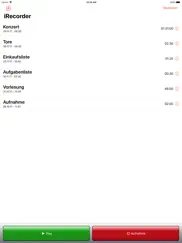 irecorder pro - simpletouch ipad bildschirmfoto 1