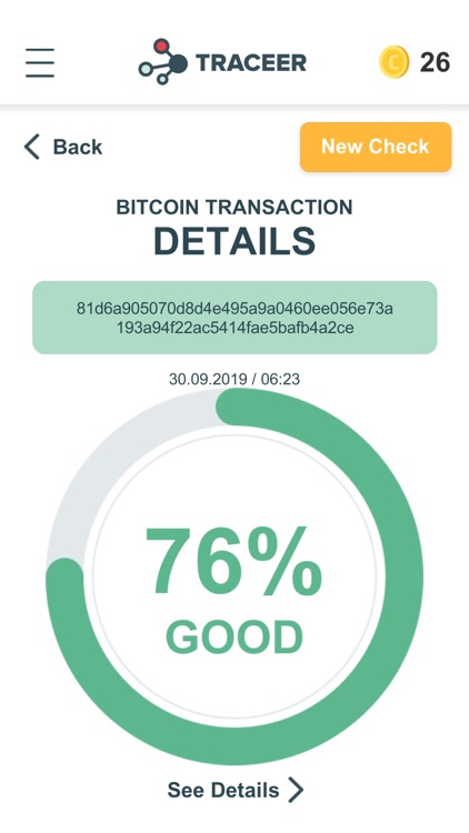 Traceer - check Bitcoins screenshot-3