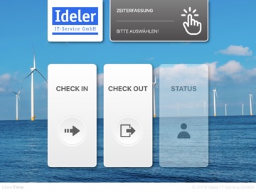 IdelerTime - Terminal app screenshot