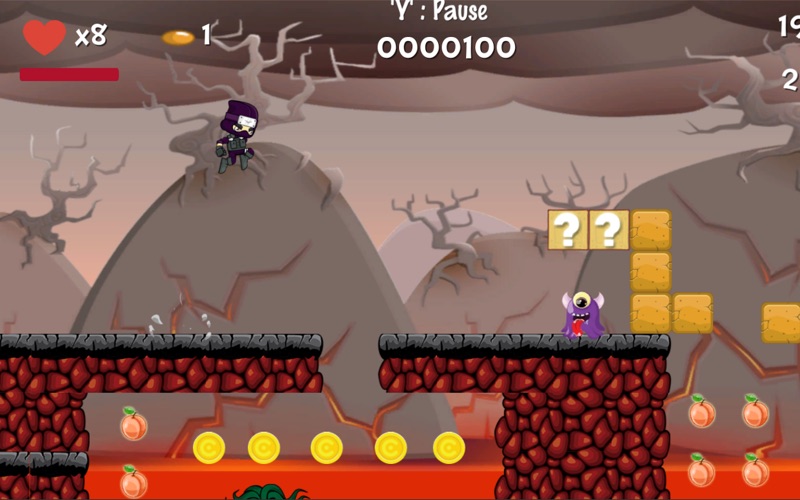 Super Ninja Runner app screenshot