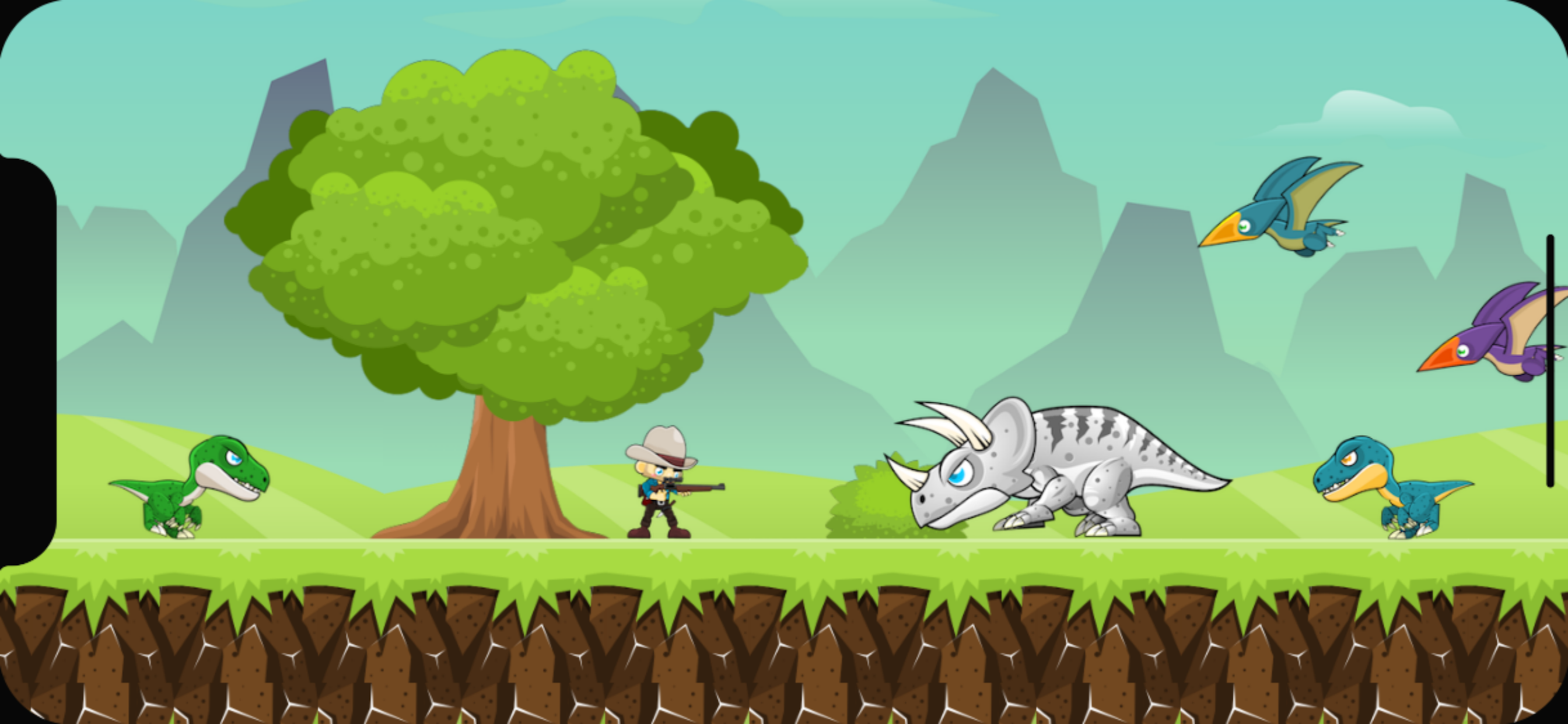 Jurassic 2D: Dino Platformer screenshot 2