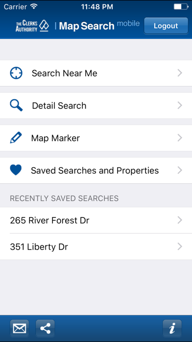 Screenshot #1 pour Map Search