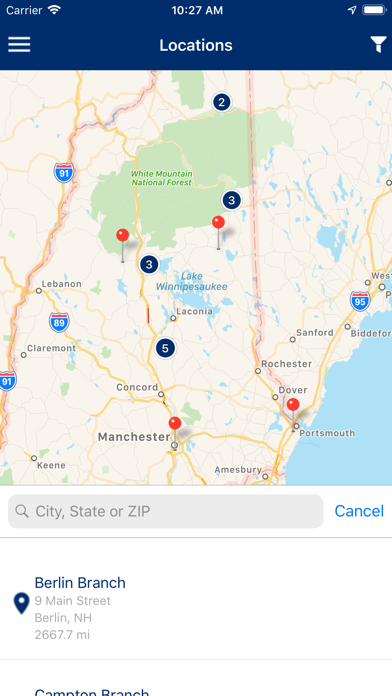 Northway Bank Mobile Banking Screenshot