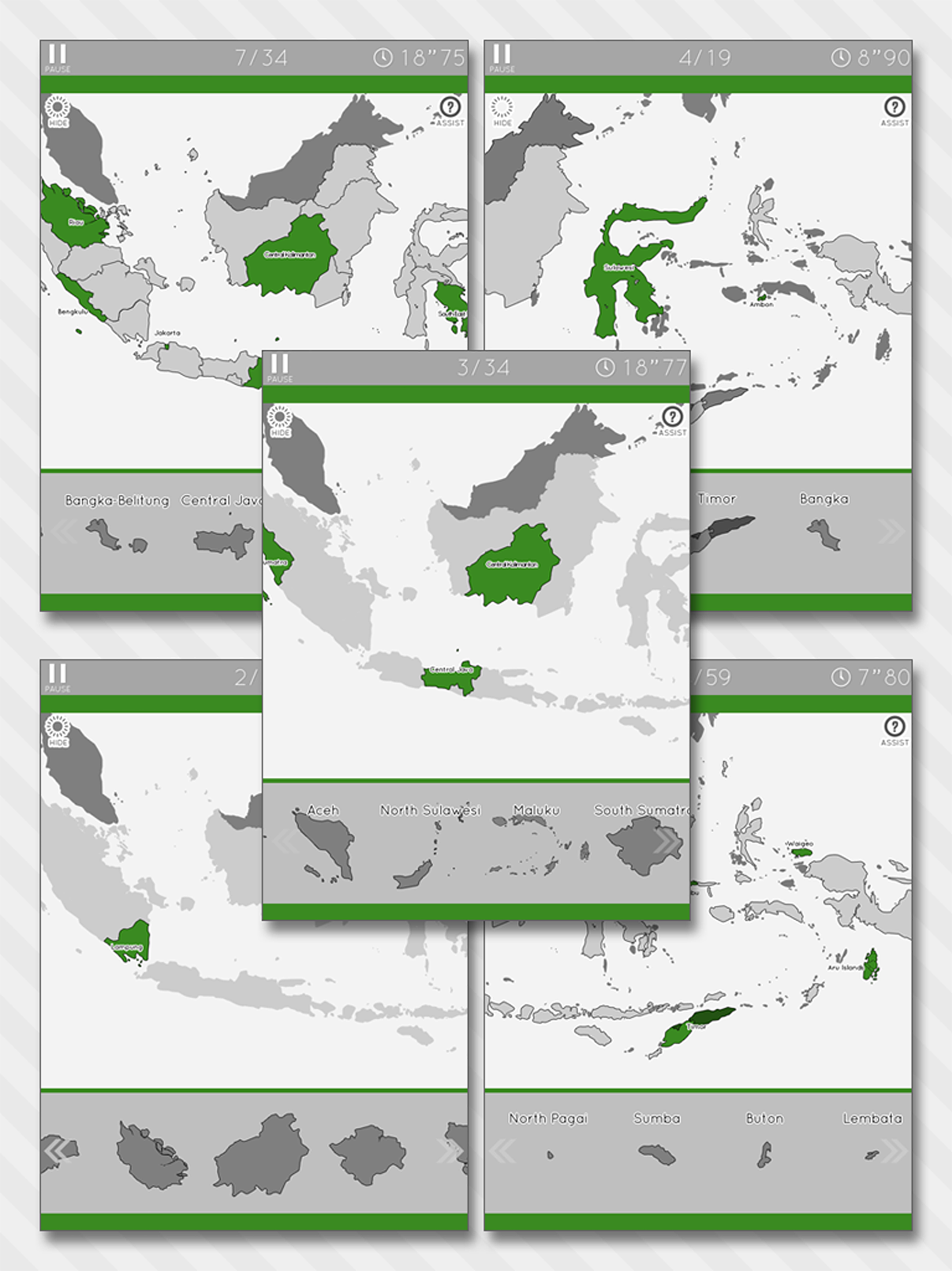 Indonesia Map Puzzle