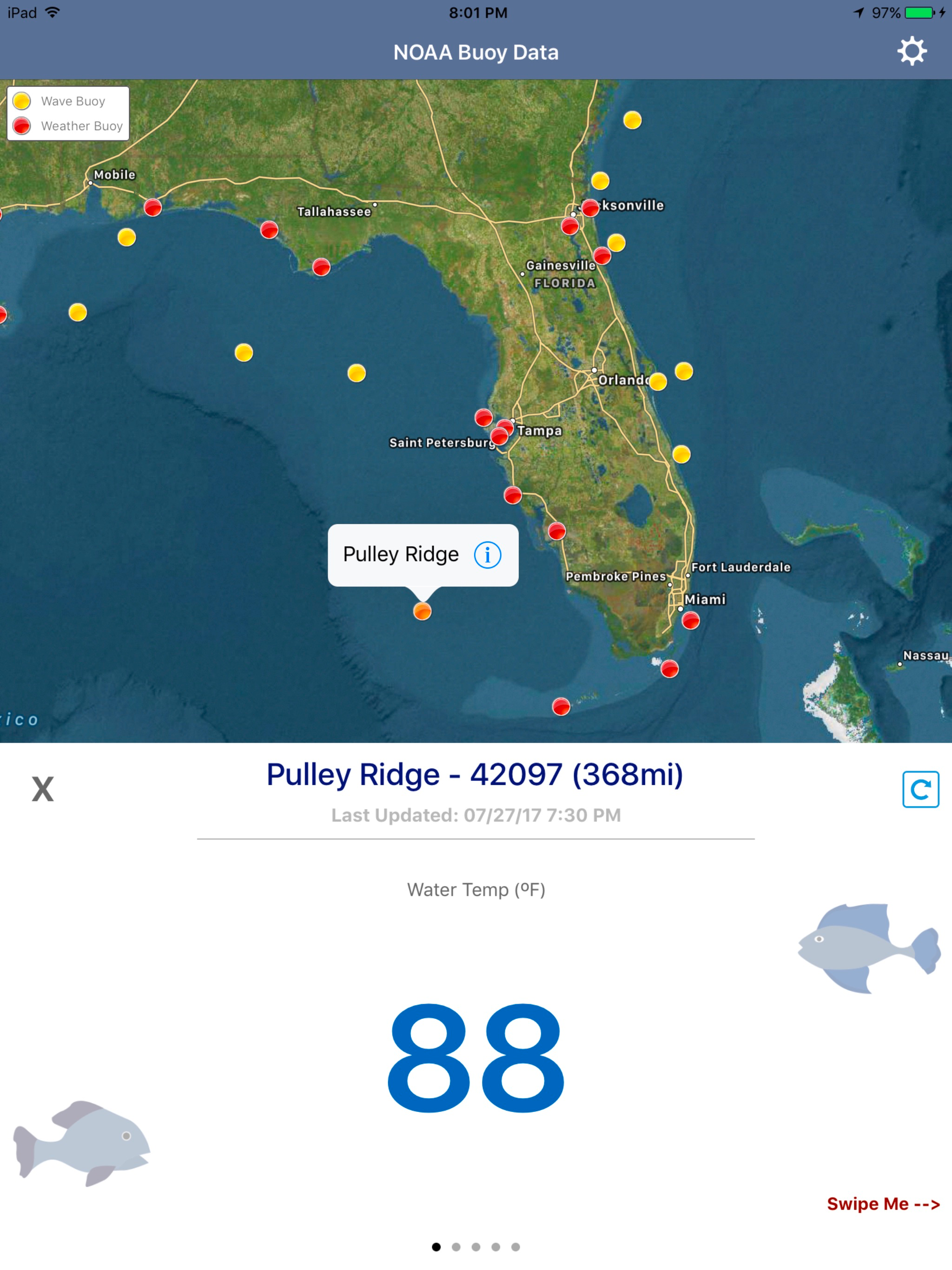 Ocean Water Temperature