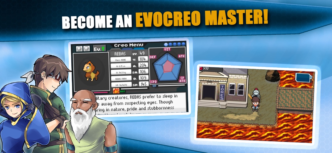 EvoCreo - Pocket Monster Game screenshot 5