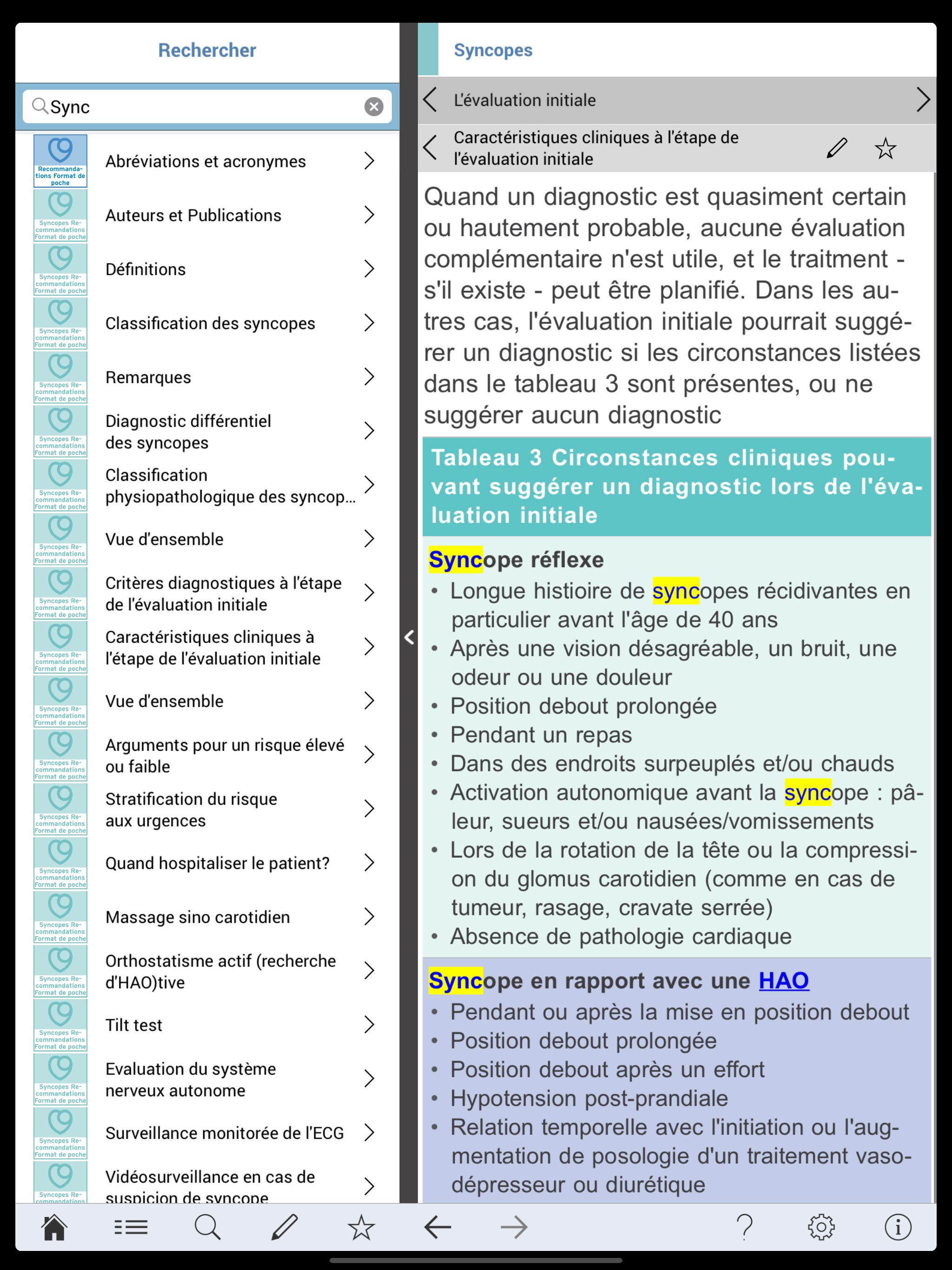 RecommandationsESC en français screenshot 9