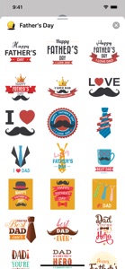 Father's Day Stickers screenshot #1 for iPhone