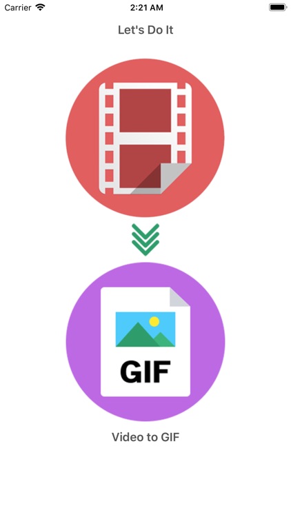 GIF فيديو إلى