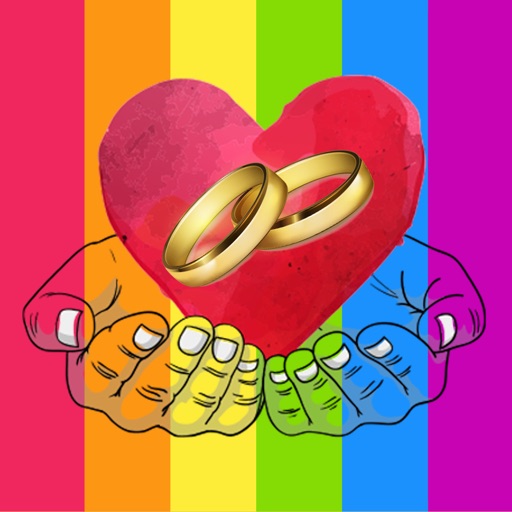 Fit Gay Couple Stickers Icon