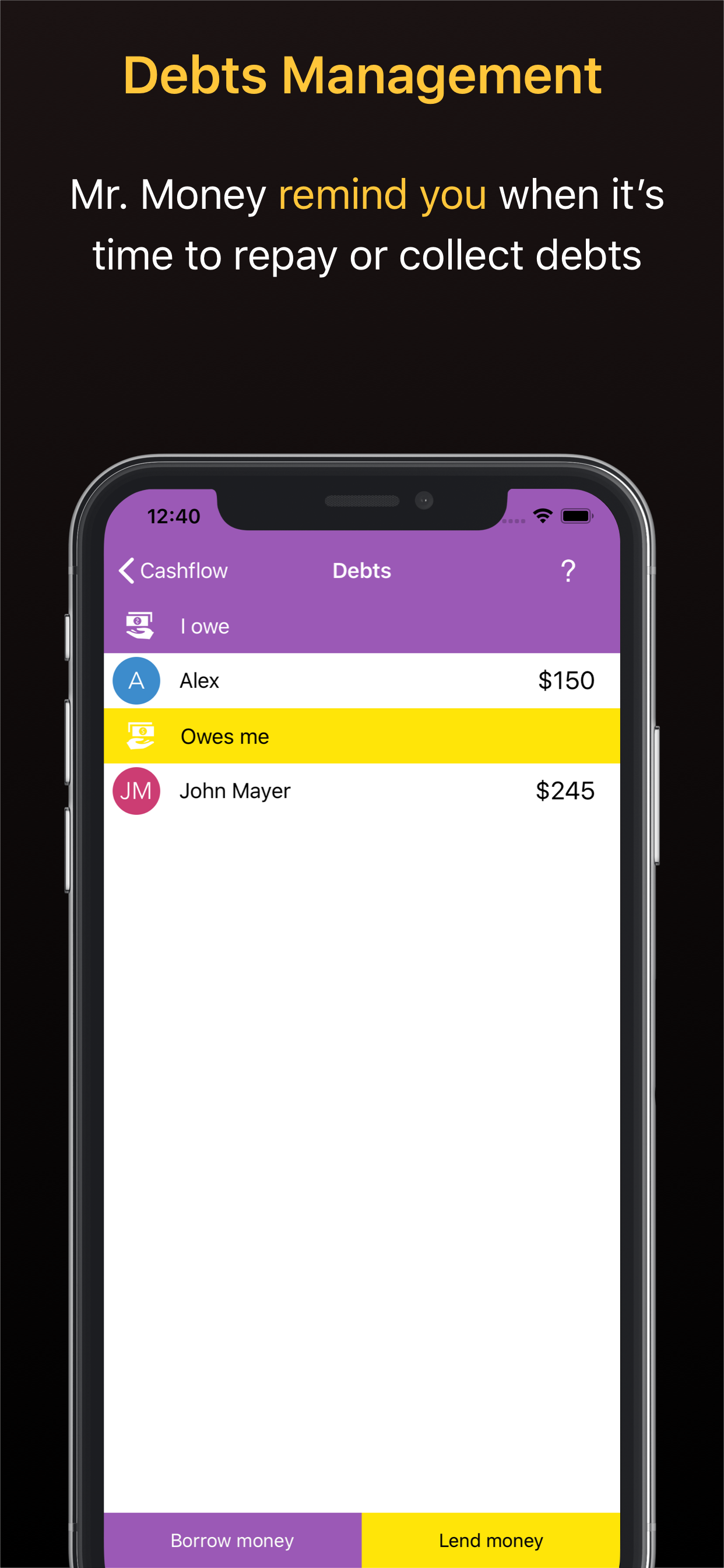 Mr. Money - Finance Manager screenshot 4