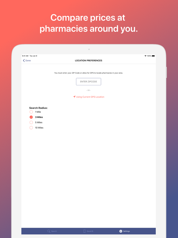 HBARx iPad screenshot 5 - Medical app