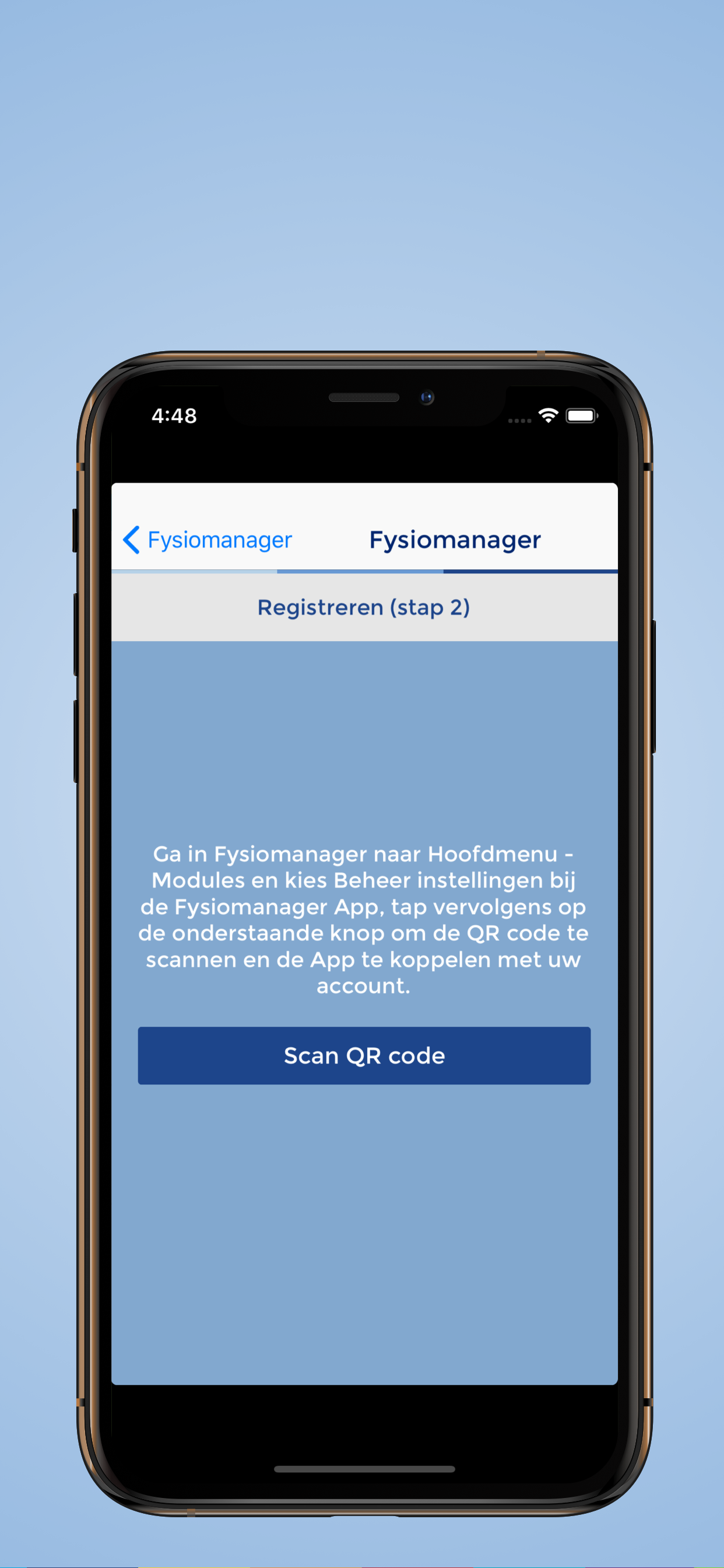 Fysiomanager app