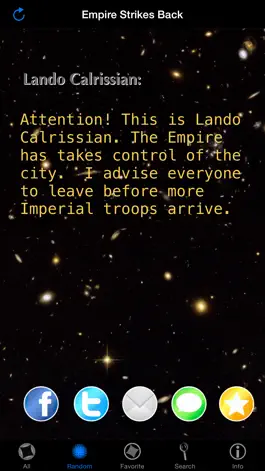 Game screenshot Quotes for Star Wars hack