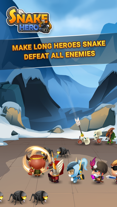 Screenshot #2 pour Snake Hero: Xenzia Battle