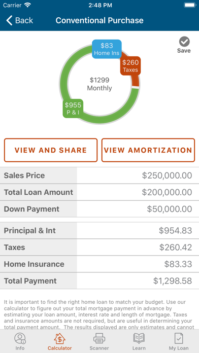 RiverWood Mortgage Screenshot