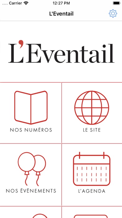 Screenshot #1 pour L'Eventail Magazine