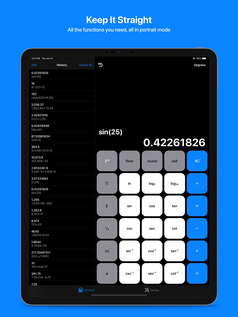 iPad screenshot