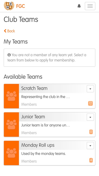 ClubV1 Members Hub screenshot-7
