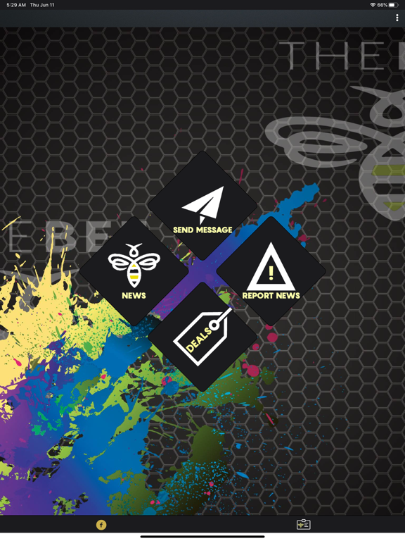 The Bee News iPad screenshot 2 - News app