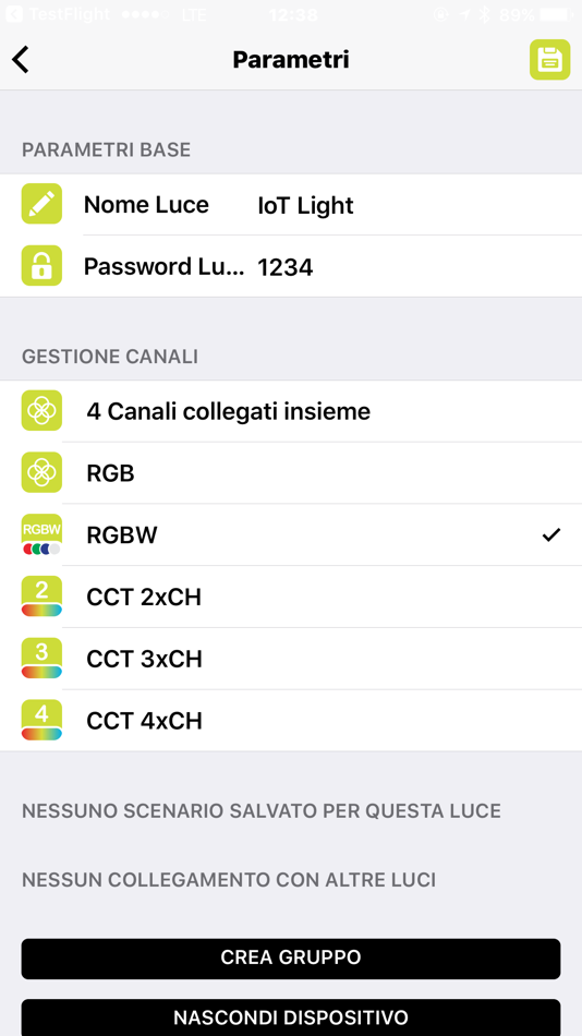 #3. IoT Light (iOS) 由: Newlab s.r.l.