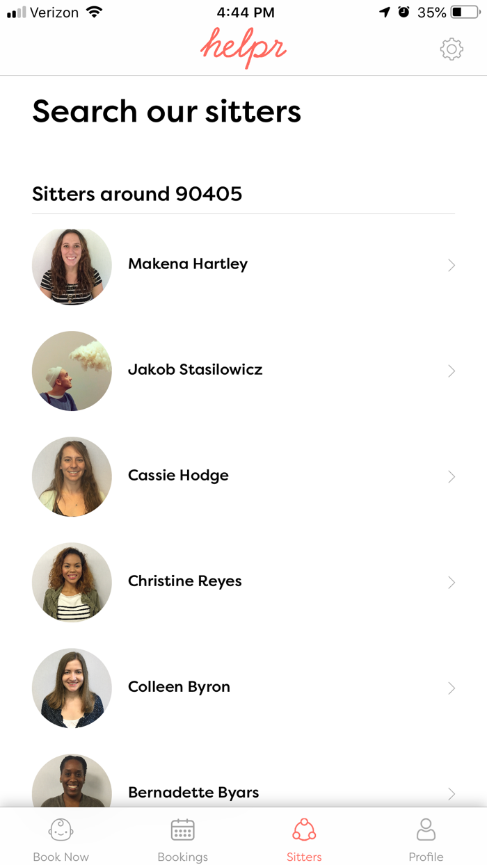 Helpr - On-Demand Childcare