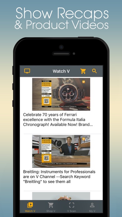 Screenshot #1 pour MyVApp: Video Shopping App