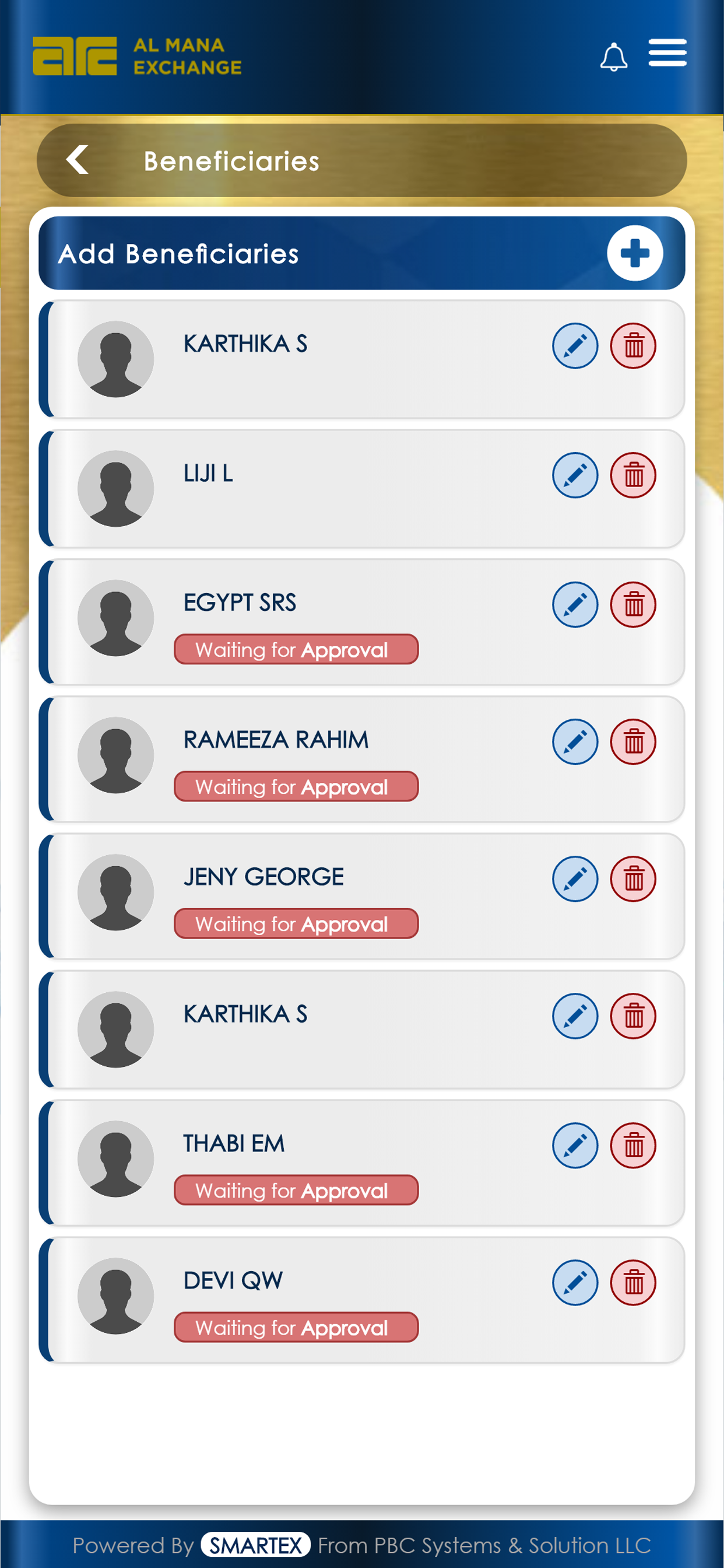 ALMANA EXCHANGE CO WLL screenshot 6