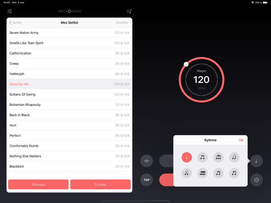 Screenshot #6 pour Ticks - Métronome