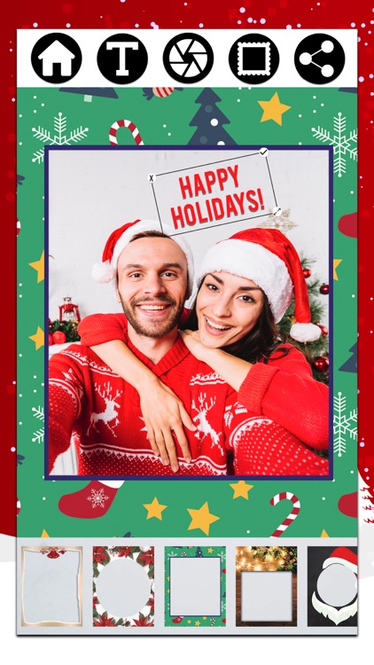 Merry Xmas Photo Frames screenshot-3