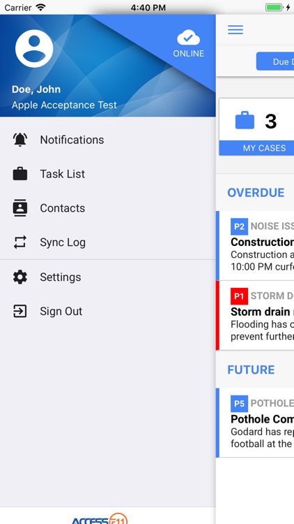 Access E11 screenshot-3