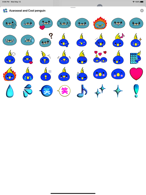 Azaraseal and Cool Penguin