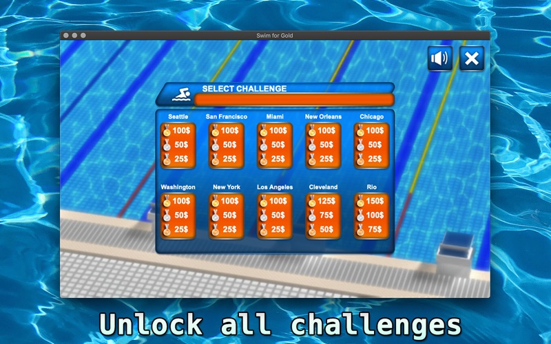 Screenshot #3 pour Swim for Gold