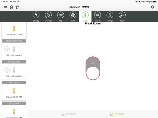 Lime Energy Manager Mobile iPad screenshot 8 - Business app