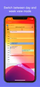 Week Calendar Widget Pro screenshot #3 for iPhone