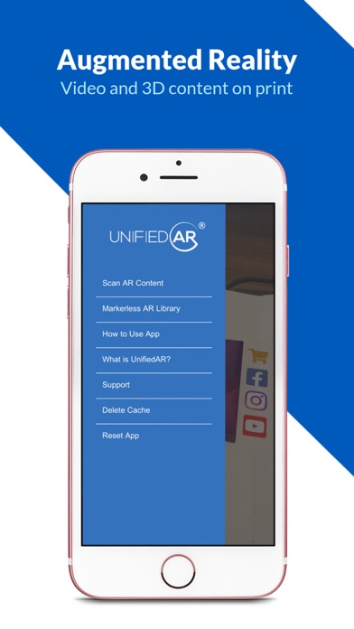 UnifiedAR augmented reality Screenshot