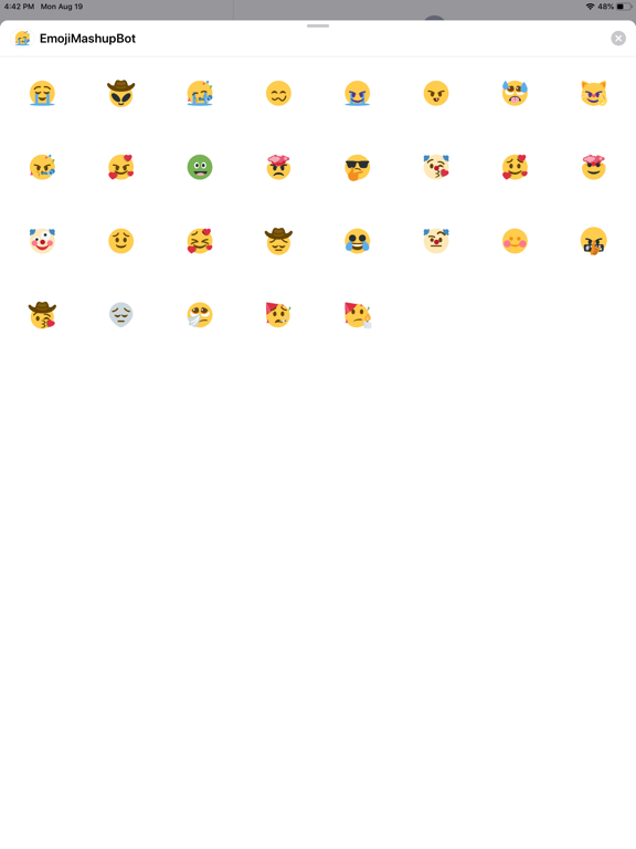 Screenshot #5 pour EmojiMashupBot