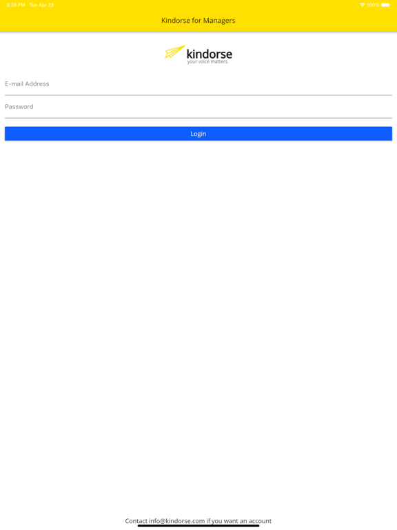 Screenshot #4 pour Kindorse for Managers