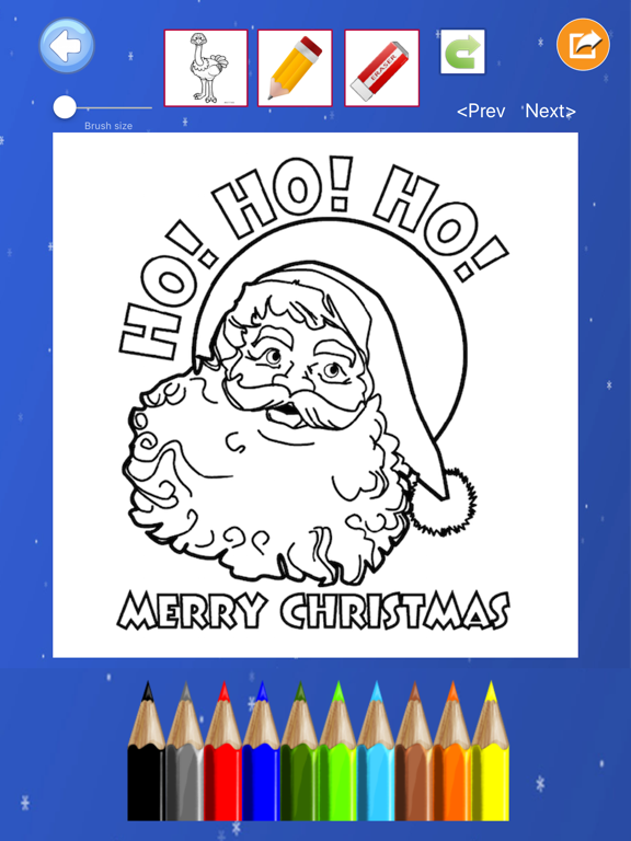 Screenshot #5 pour Christmas Santa Claus Coloring
