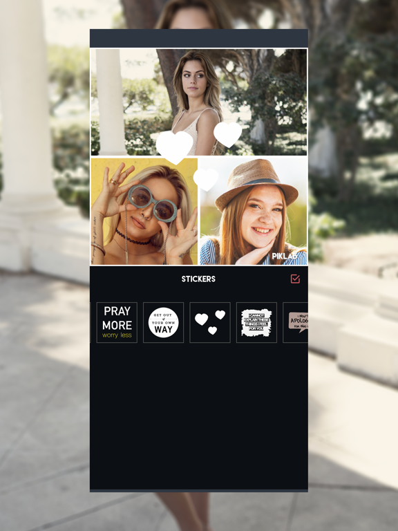 Screenshot #4 pour Camera+ 360 Collage Editor