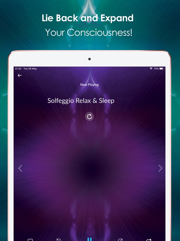 Solfeggio Sonic Meditations iPad screenshot 4 - Lifestyle app