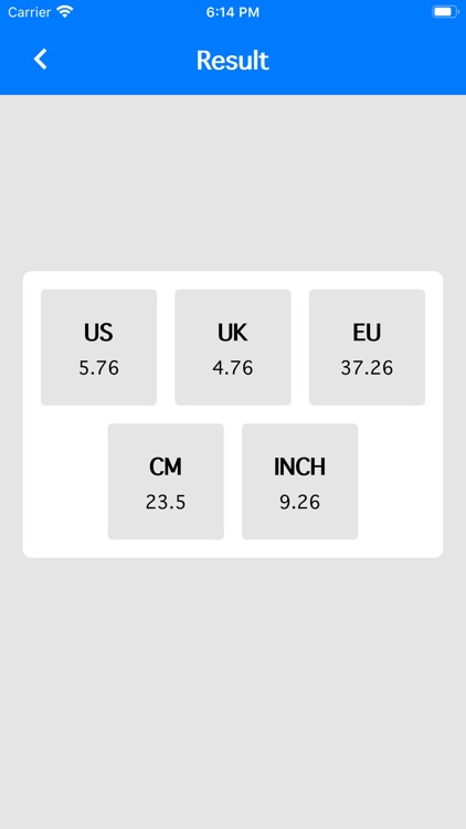 Shoes Size Converter App screenshot-3