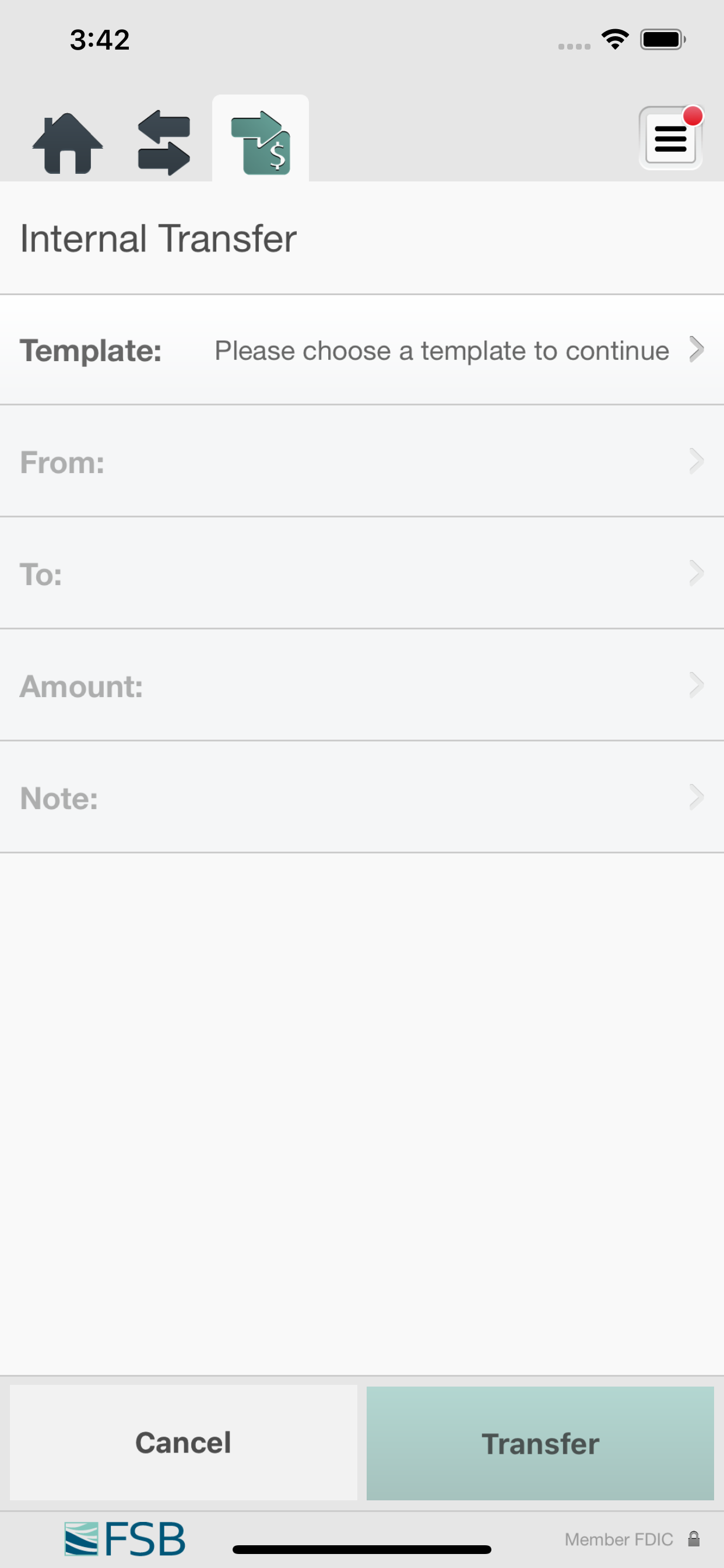 First Seacoast Bank Bizconnect screenshot 6