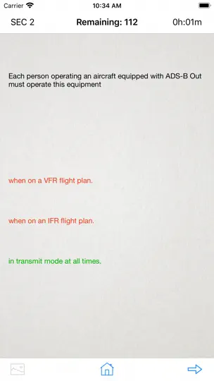 Captura de pantalla de Instrument Rating - Helicopter en iPhone 7