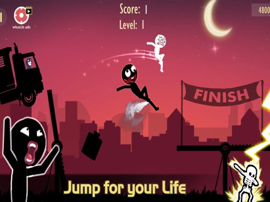 Jump Stick - Weight Drop iPad screenshot