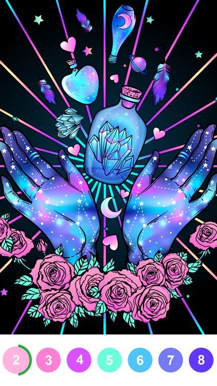 Paint By Number: Coloring Book screenshot-5