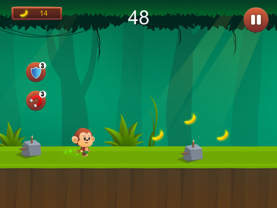 Screenshot #6 pour jeu singe banane terme & jump