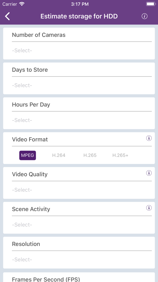 #3. WD Purple Storage Calculator (iOS) 由: Bsharp
