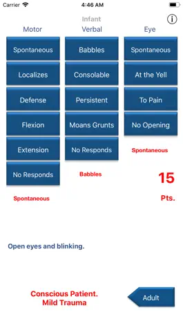 Game screenshot Glasgow Coma Diagnosis hack