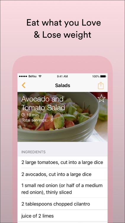 BeYou: Recipes & Workout plans screenshot-4